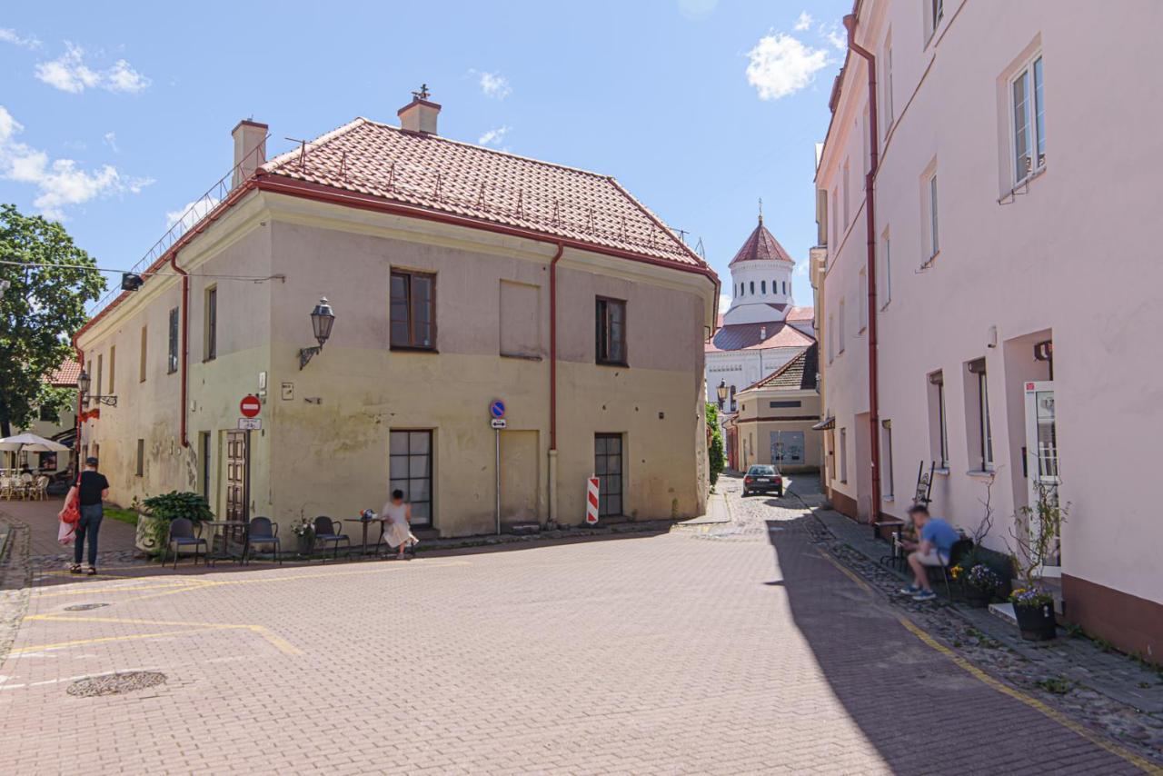 Welcoming Studio In Historic Vilnius With Free Parking By Urban Rent Leilighet Eksteriør bilde